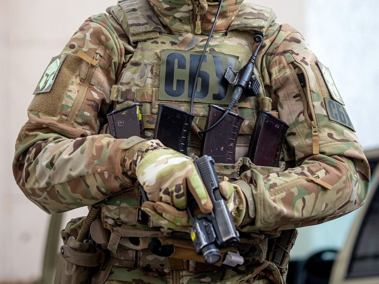 Боевика задержали украинские военные и сотрудники СБУ во время боя в Запорожской области