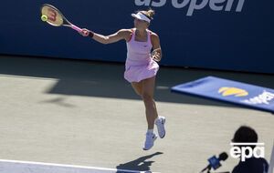 Костюк розпочинала боротьбу й у парному розряді, і в одиночному