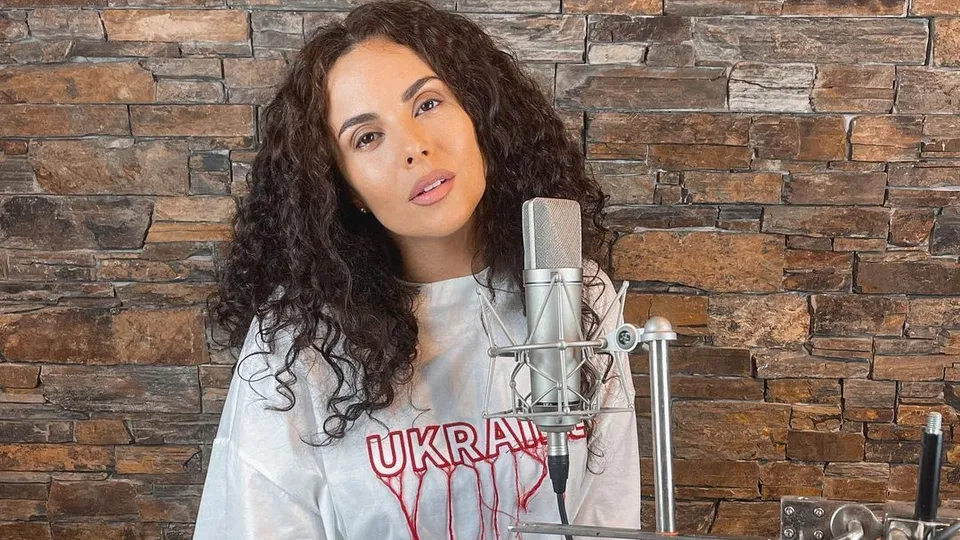 Каменських знялася в патріотичному образі