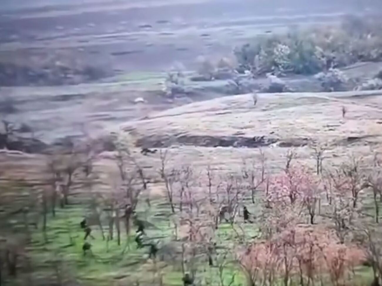 В ВСУ показали видео с бегущими оккупантами