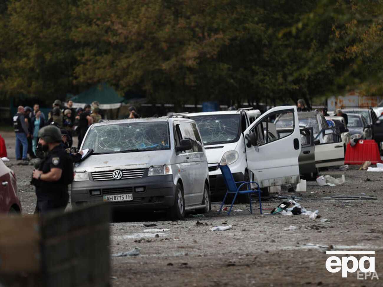 Утром 30 сентября по месту концентрации транспорта, выезжающего и въезжающего на оккупированную территорию, Россия выпустила 16 ракет