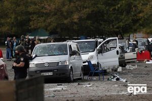 Утром 30 сентября по месту концентрации транспорта, выезжающего и въезжающего на оккупированную территорию, Россия выпустила 16 ракет