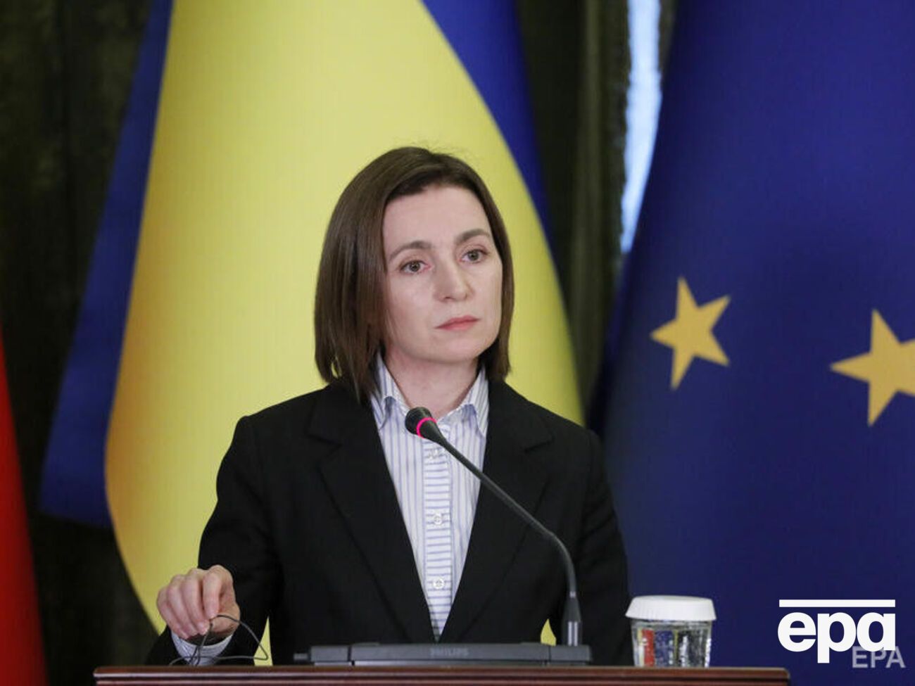 Президент Молдовы осудила попытку РФ незаконно аннексировать оккупированные регионы Украины