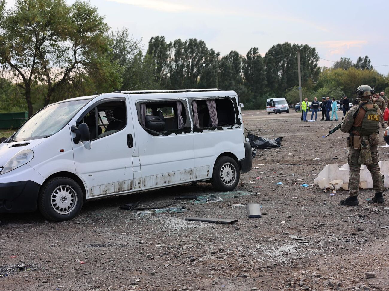 Российские военные намеренно били в место, где много людей, уверены в полиции