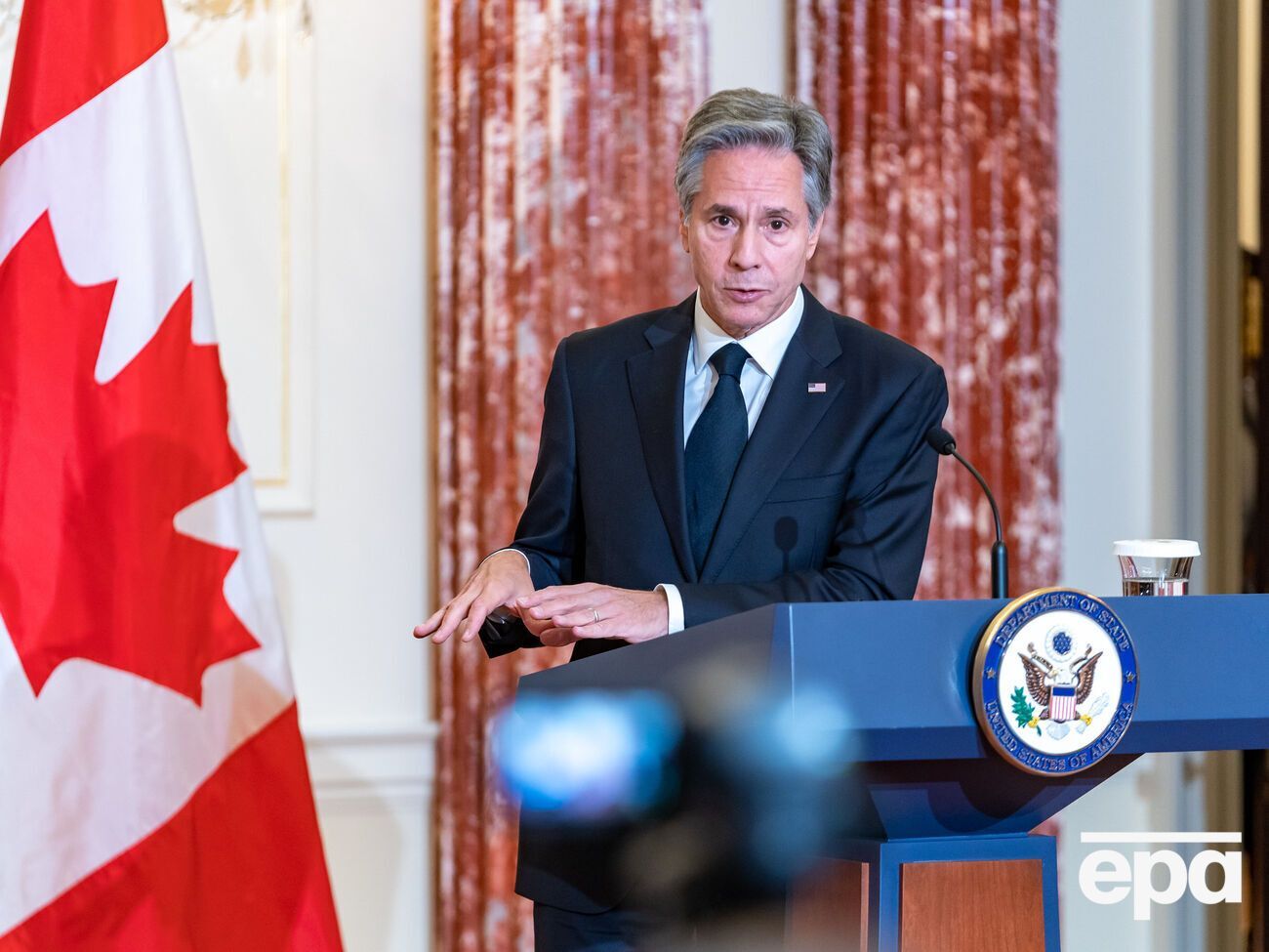 Блинкен заявил, что двери НАТО открыты для всех, кто хочет присоединиться к Альянсу