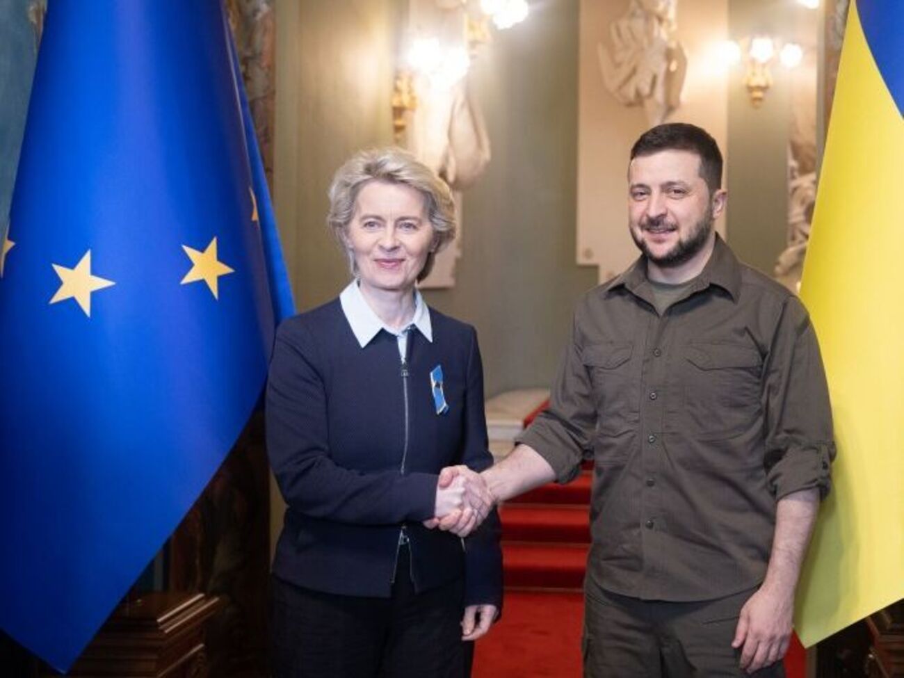 Зеленский и фон дер Ляйен обсудили актуальные вопросы