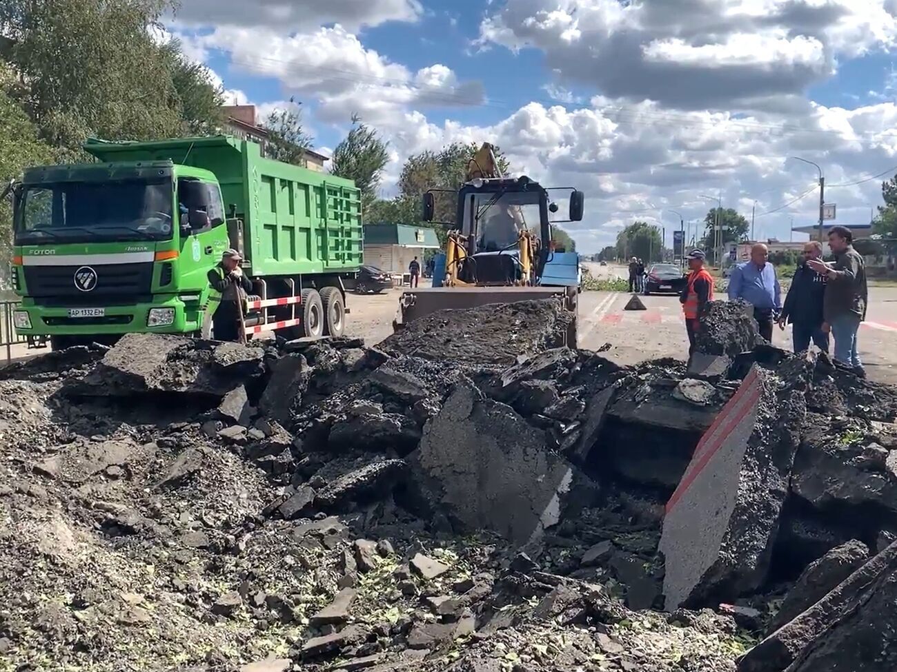 Росіяни ракетами&nbsp;обстріляли Комишуваху, розповів Старух