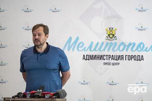 Федоров вважає, що окупанти показують Балицького (на фото), як "мавпочку на пляжі"