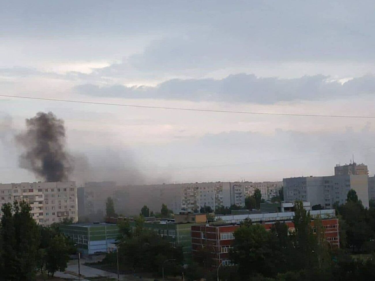 За словами мера, в Енергодарі зафіксовано прильоти на п'яти локаціях