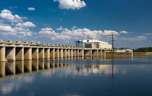 На Каховской ГЭС работают четыре из шести агрегатов