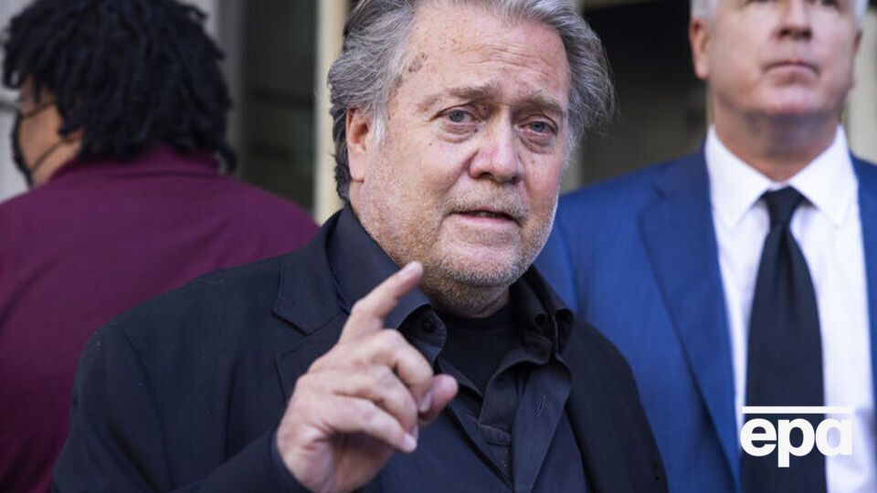 Стив Бэннон назвал обвинения, выдвинутые окружным прокурором, сфабрикованными