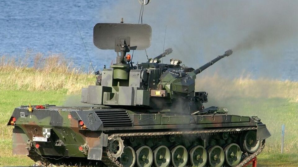Німеччина надала Україні вже 20 зенітних самохідних артилерійських установок Gepard