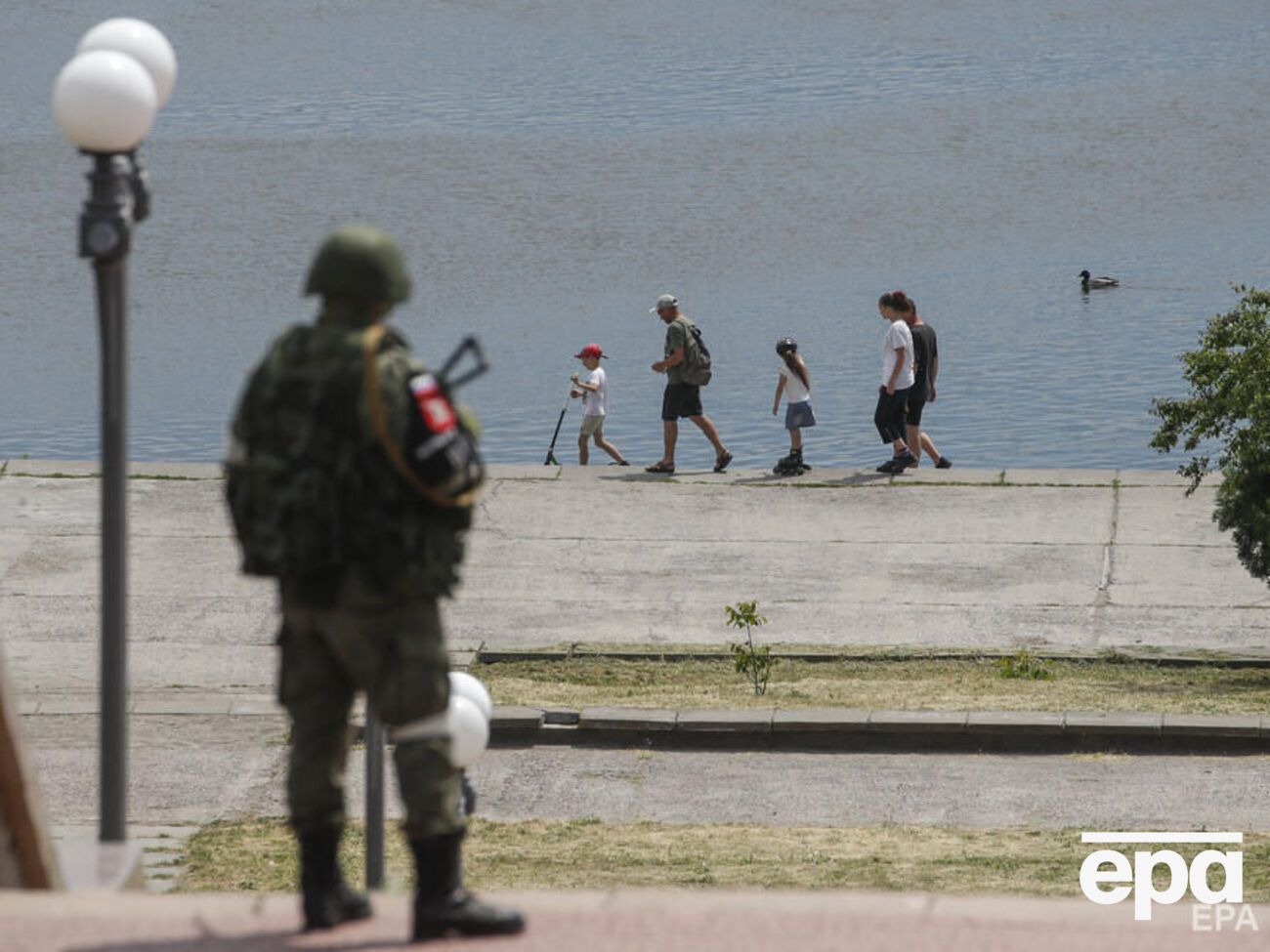 Местное население, оказывающее сопротивление, мешает оккупантам подготовить псевдореферендум, заявил представитель ГУР