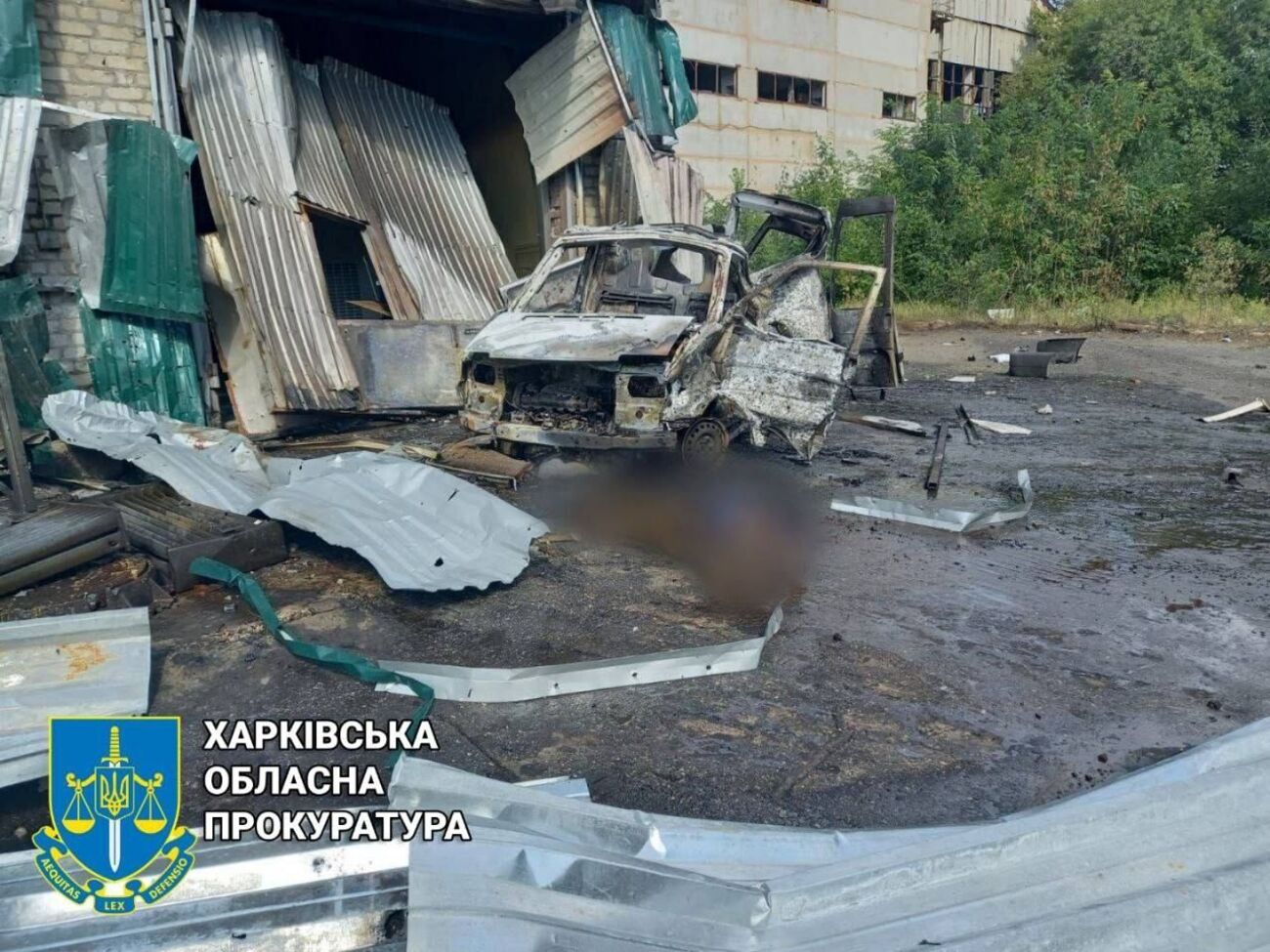 Наслідки обстрілу Харкова 8 вересня