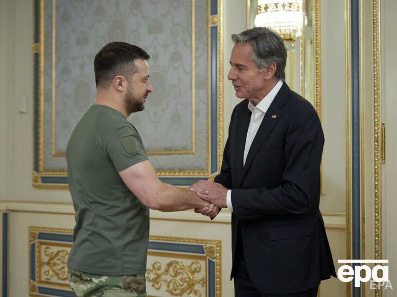 Зеленский встретился с Блинкеном