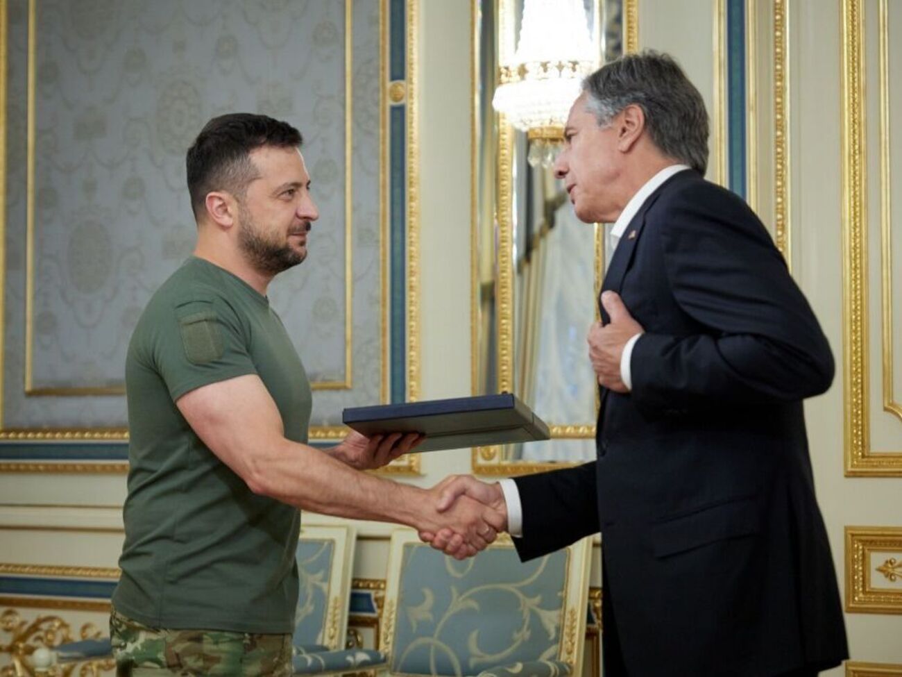 Блинкен 8 сентября встретился в Киеве с Зеленским