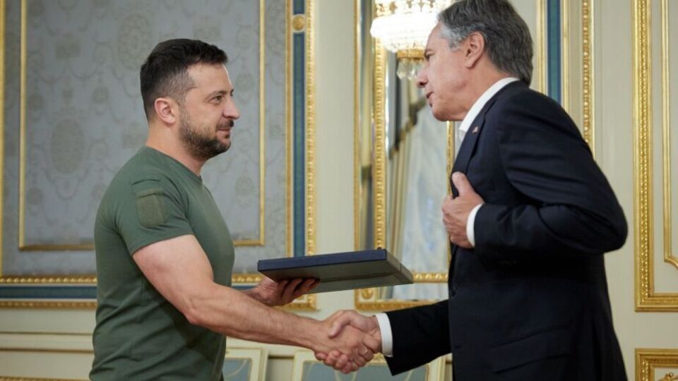Блінкен 8 вересня зустрівся у Києві із Зеленським