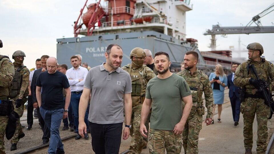 Зеленський: Географія українського аграрного експорту морем дуже широка