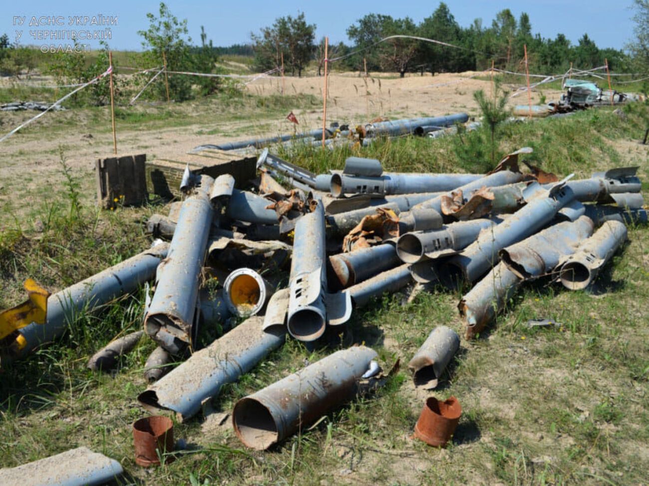 Фахівці утилізуватимуть російські міни та боєприпаси