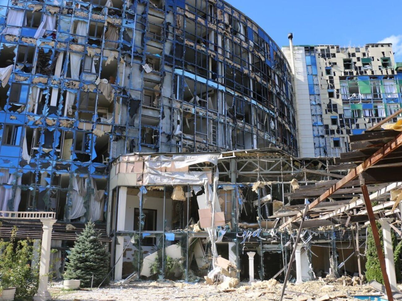 Наслідки російського обстрілу Харкова 9 вересня