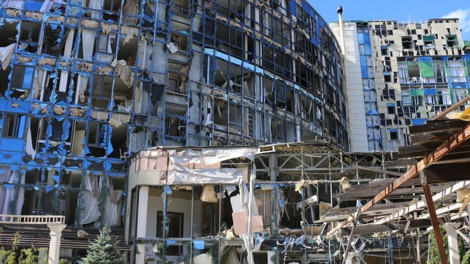 Последствия российского обстрела Харькова 9 сентября