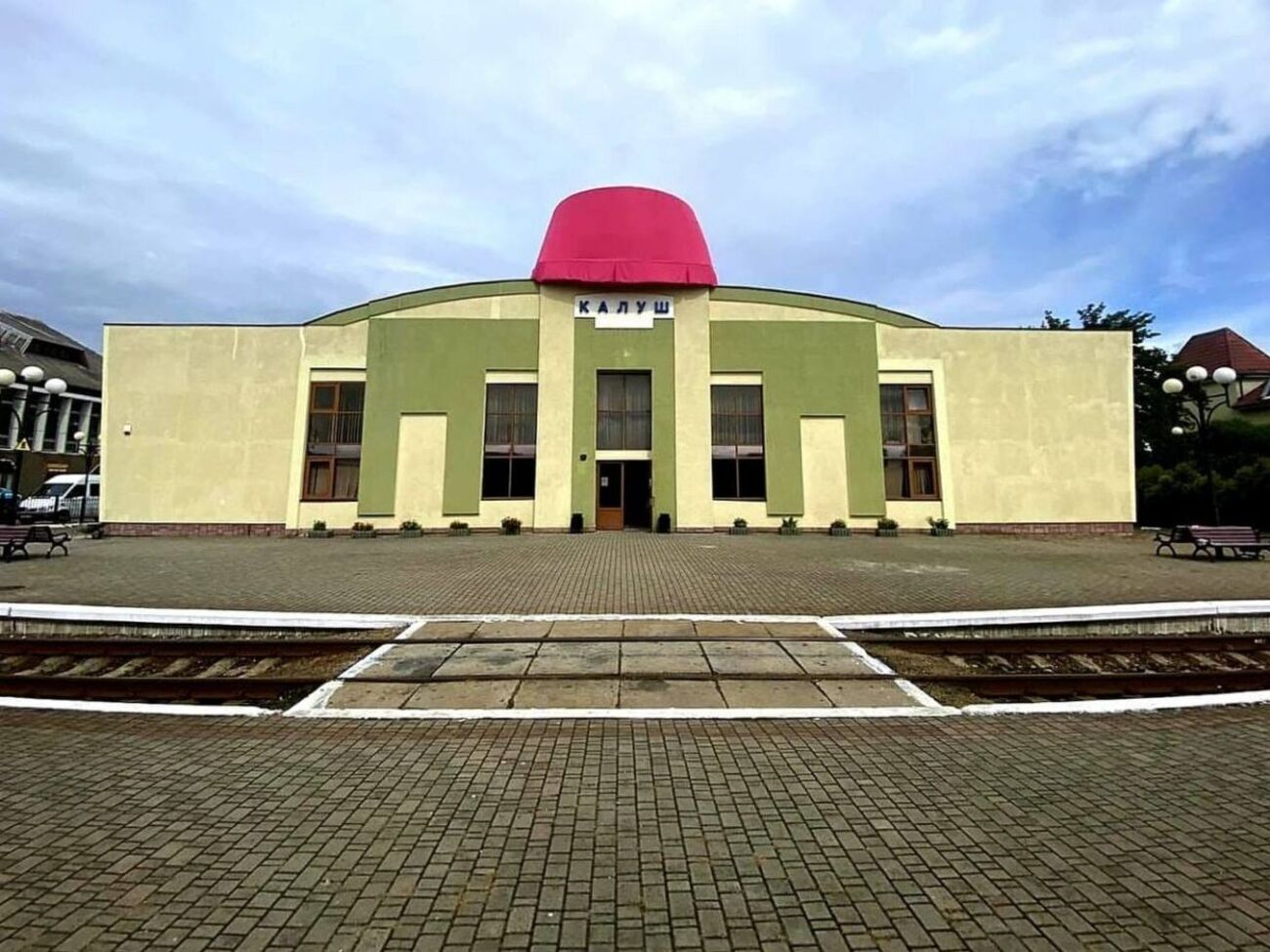 Маршрут "Стефания Экспресса" проходит через город Калуш, в котором родился и жил фронтмен группы Олег Псюк