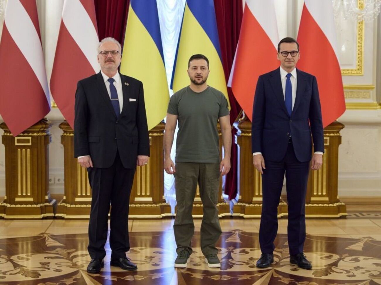 Левитс и Моравецкий на встрече с Зеленским поддержали евроинтеграцию Украины