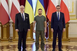 Левитс и Моравецкий на встрече с Зеленским поддержали евроинтеграцию Украины