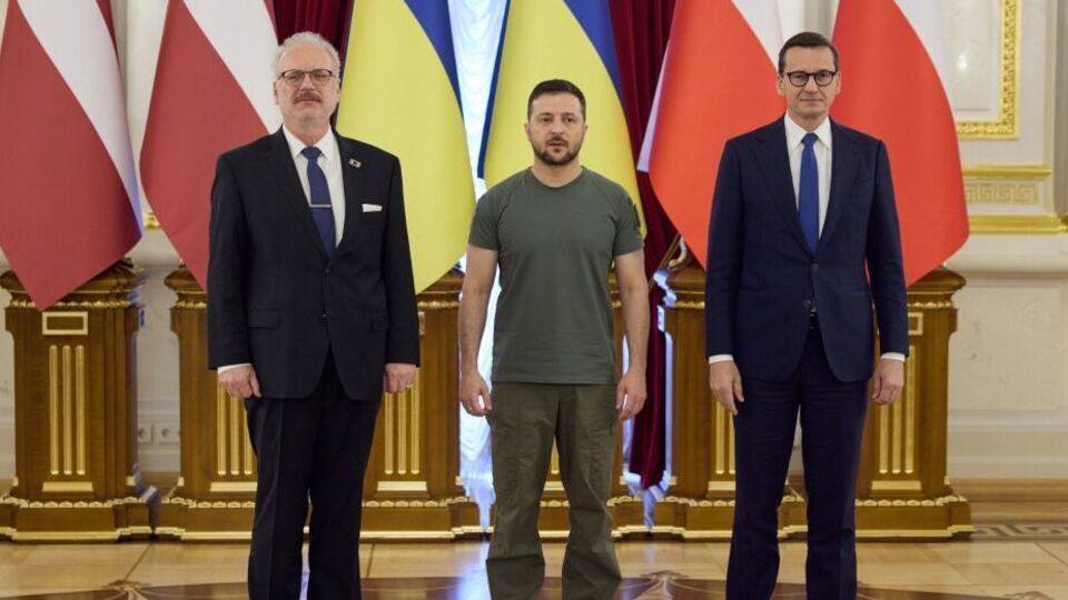 Левітс і Моравецький на зустрічі із Зеленським підтримали євроінтеграцію України