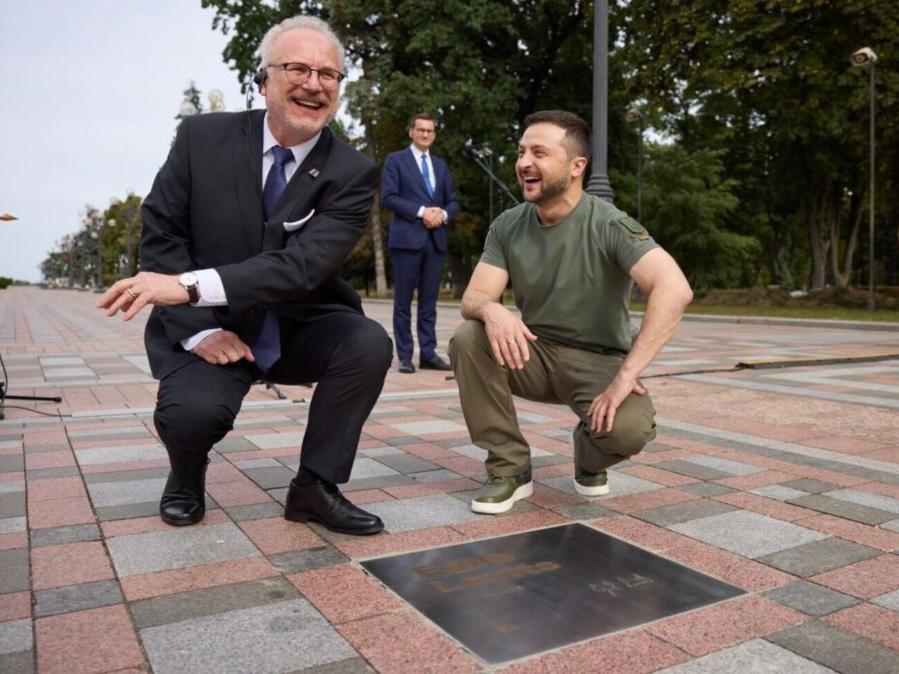 Зеленский отметил поддержку Левитса