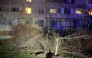 На месте падения обломков беспилотника оккупантов в Деснянском районе Киева есть пострадавший, отметили в КГВА