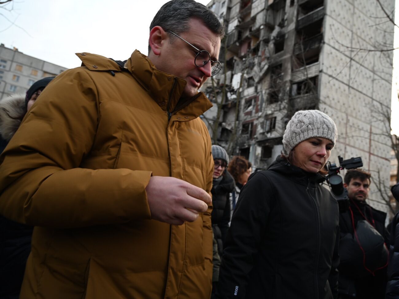 Бербок у неоголошеній поїздці до Харкова супроводжував Кулеба