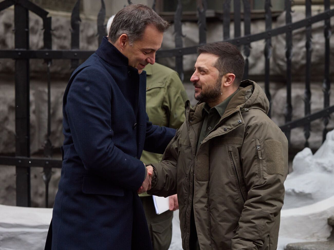 Де Кроо встречался с Зеленским в Киеве 26 ноября прошлого года