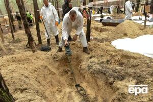 На деокупованих територіях ексгумували понад 1 тис. тіл цивільних та військовослужбовців, повідомили у поліції