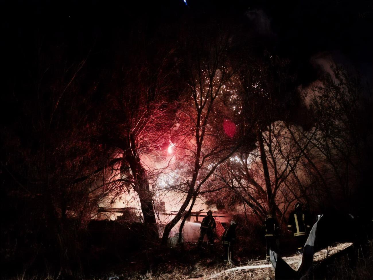 У склад поцілили, попередньо, із РСЗВ "Смерч"