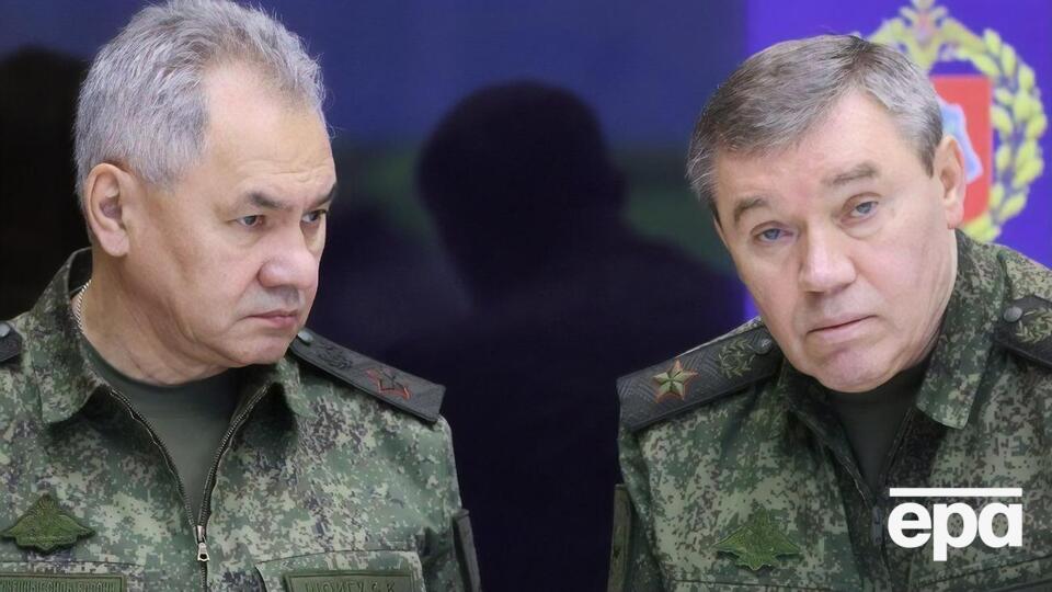 Шойгу призначив Герасимова командувачем військ РФ в Україні