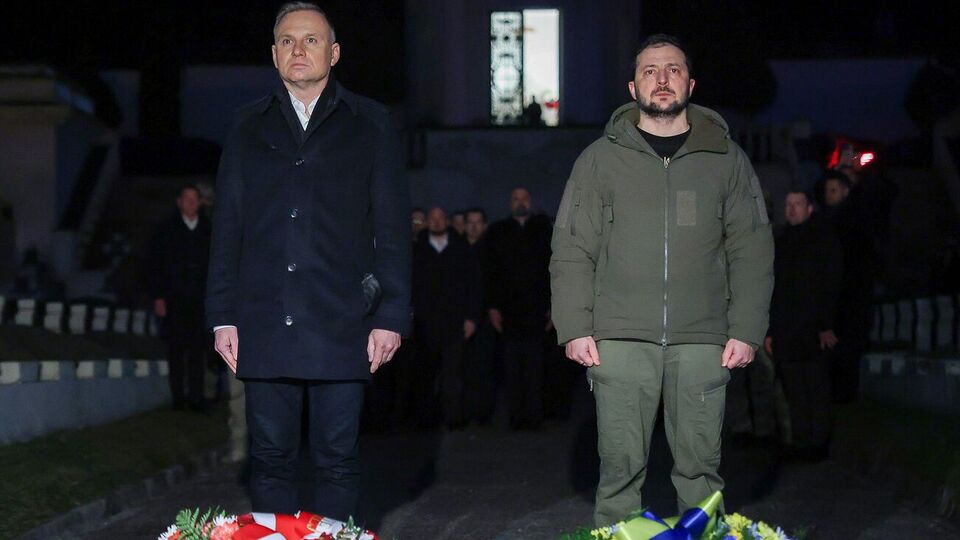 Дуда і Зеленський ушанували пам'ять полеглих поляків та українців