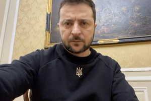 Зеленський: Держава-терорист та її пропагандисти намагаються вдати, що якась частина нашого міста Соледара – це якийсь здобуток Росії. Але бої тривають