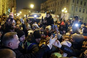 Дуда поспілкувався із жителями Львова, завершуючи візит