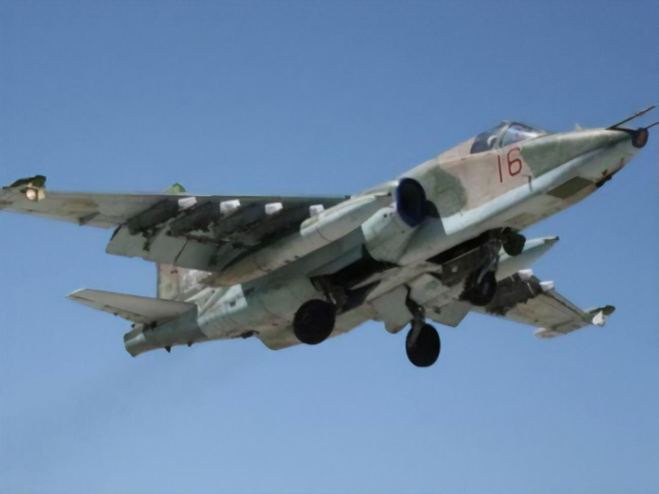ЗСУ знищили черговий російський штурмовик Су-25