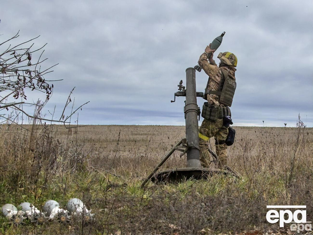 Пограничники уничтожили группу вагнеровцев в Соледаре огнем из миномета