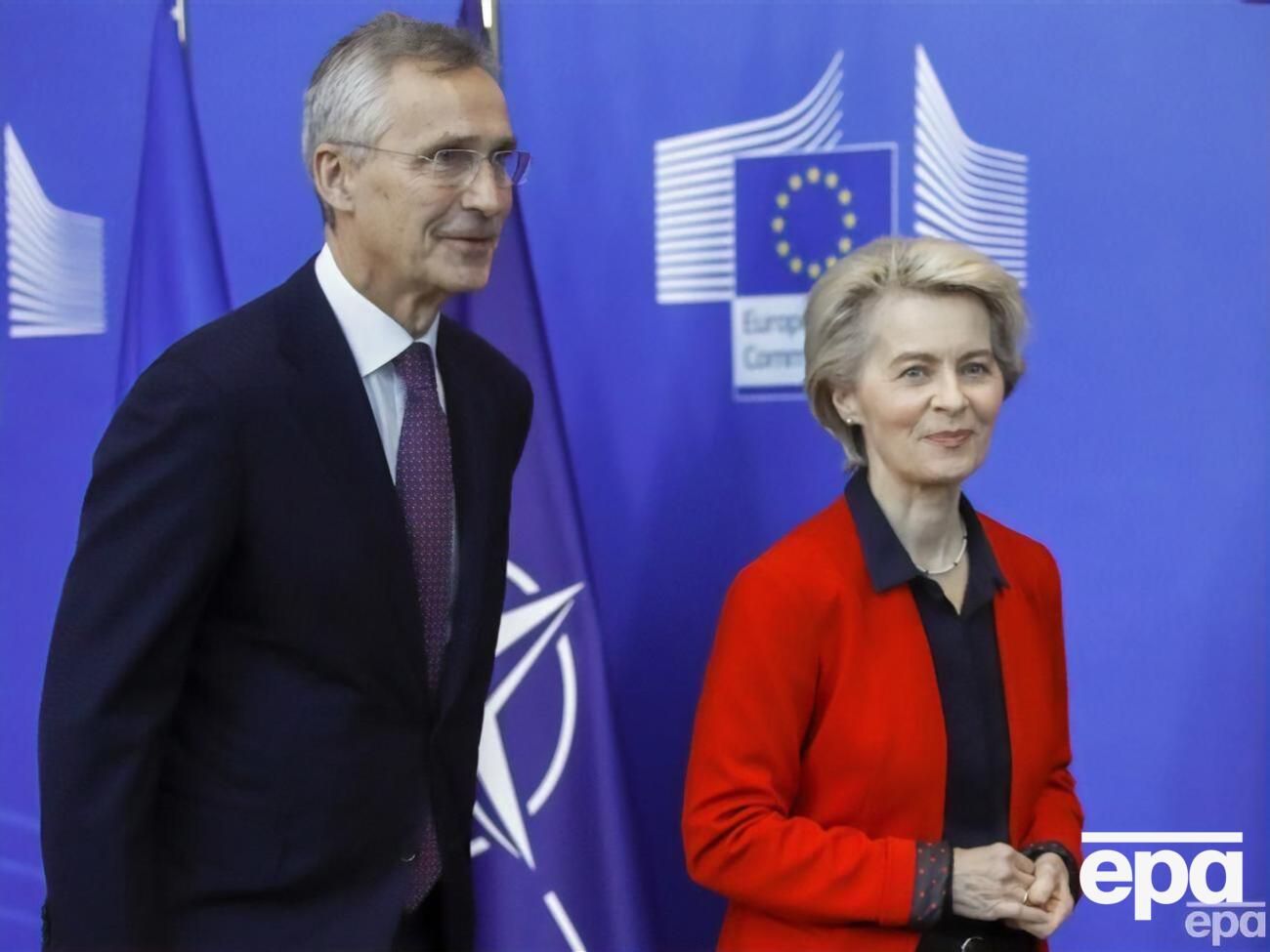 Столтенберг и фон дер Ляйен рассказали о задачах совместной группы