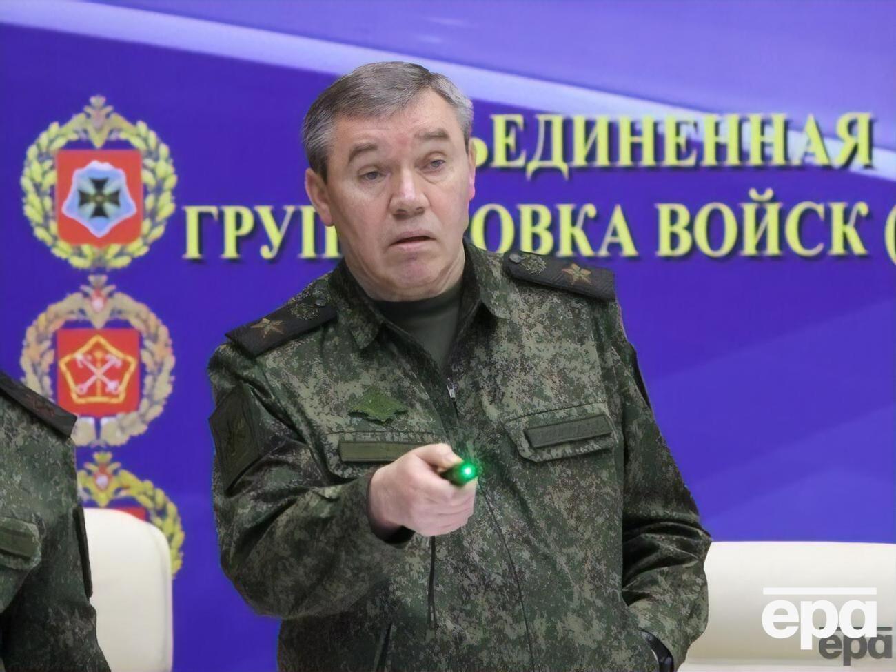 Назначением Герасимова российский генералитет пошел "практически ва-банк" и, чтобы оправдать это, он будет стремиться взять Бахмут, отмечают в Минобороны Украины