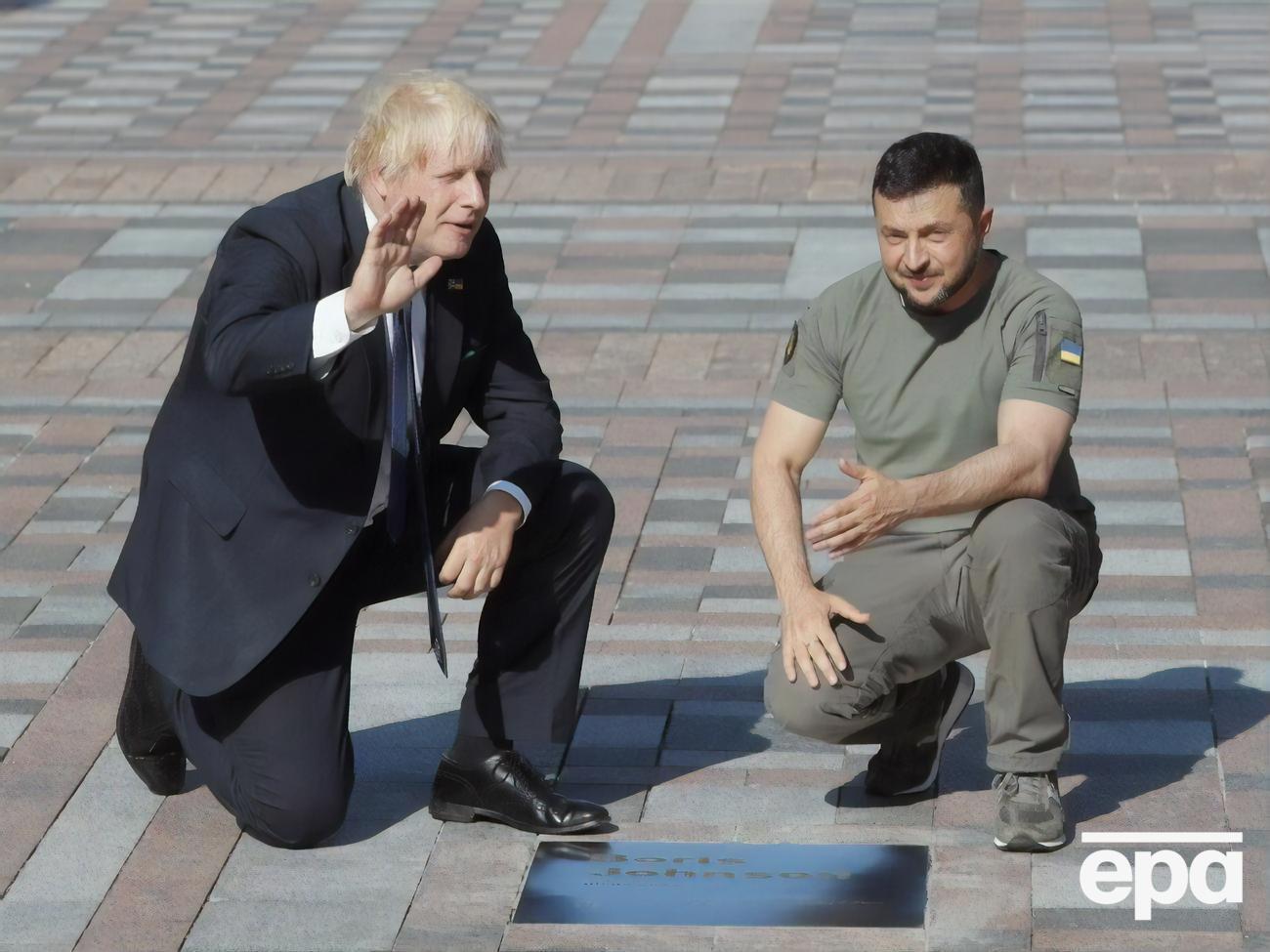 Последний раз Джонсон был в Киеве 24 августа 2022 года