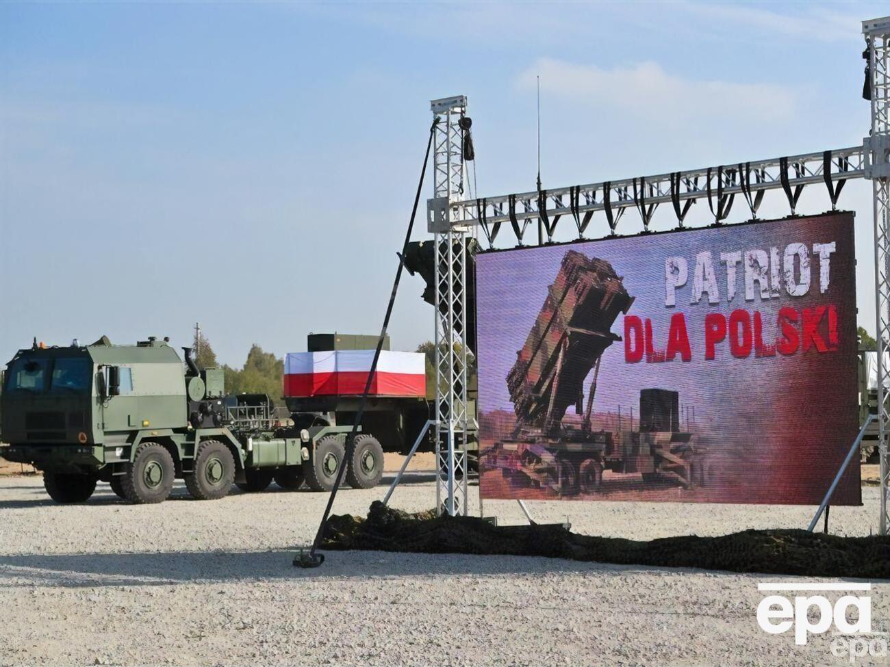 Батареи ЗРК Patriot будут размещены в Люблине
