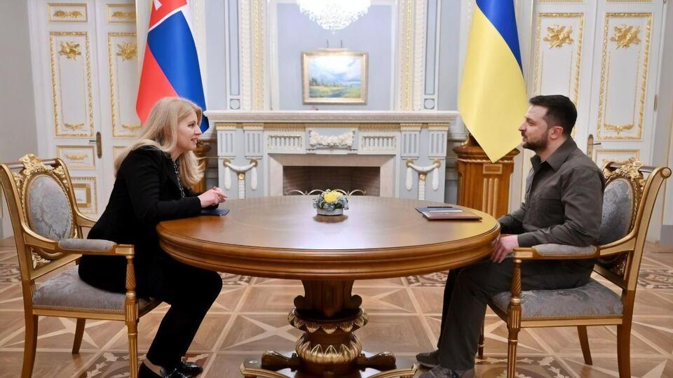 Чапутова у розмові із Зеленським заявила про незмінну дипломатичну й військову підтримку з боку Словаччини