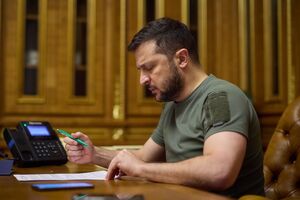 Зеленский (на фото) поздравил Раму с 30-летием дипотношений между Украиной и Албанией