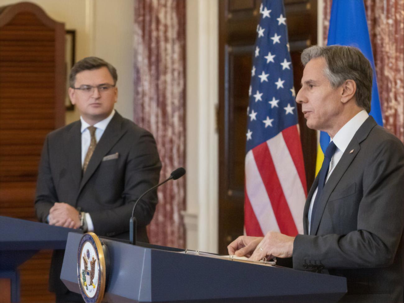 Блинкен заявил, что&nbsp;ценит "тесную координацию" с Кулебой