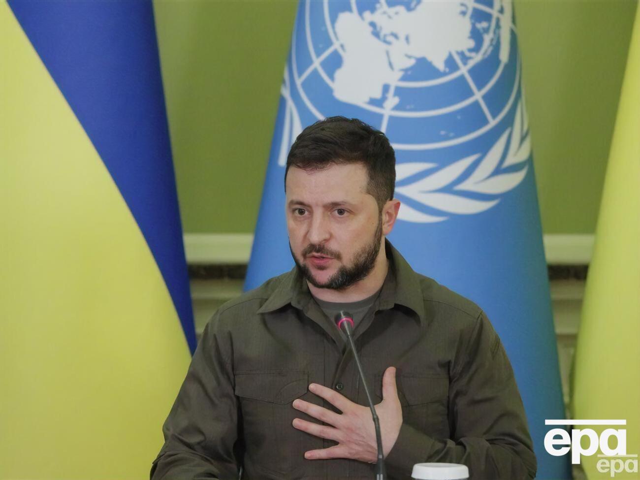 Украина будет просить Генассамблею ООН поддержать формулу мира Зеленского