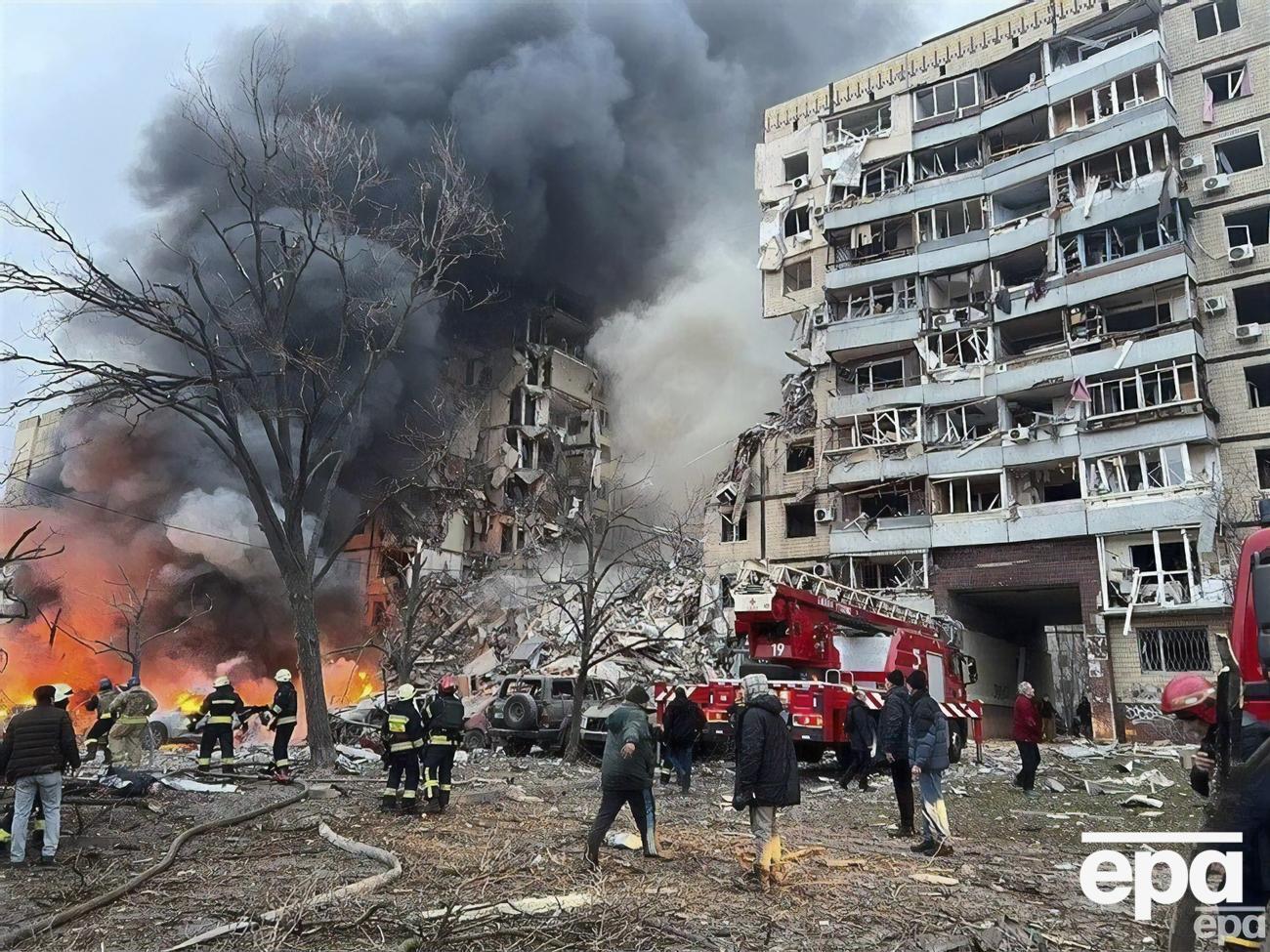 Обвалився під'їзд будинку